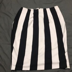 Medium length skirt